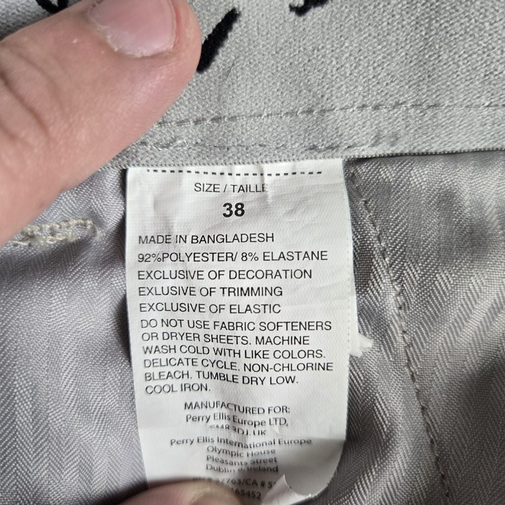 Callaway Cream Classic Golf‎ Lightweight Short Elastic Waistband Size 38 Golf - Picture 3 of 8